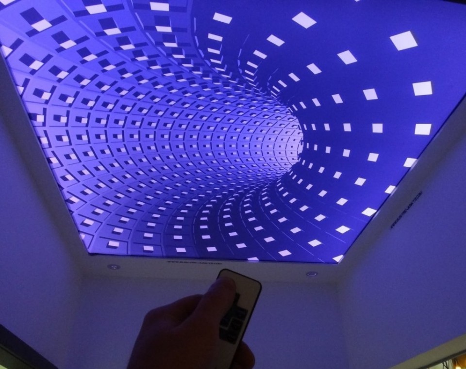 Заказать 3d натяжные потолки в г. Пермь